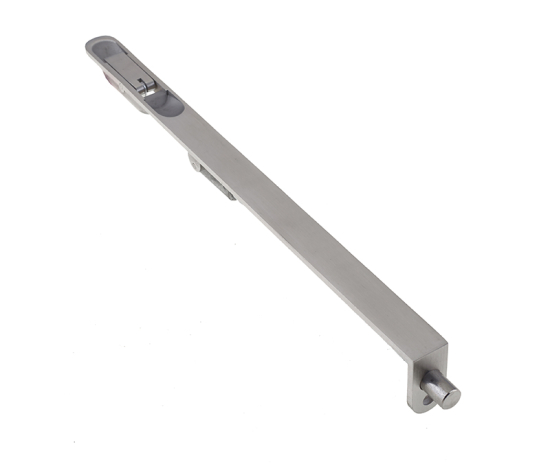 Frelan SSS radiused lever action flushbolt 305mm JSS52R Satin Stainless Steel