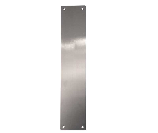 Frelan Plain fingerplates SSS 350mm JSS81 Satin Stainless Steel