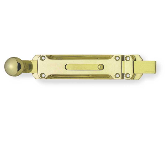 Frelan JV1005PB Door bolt 350mm JV1005PB-350 Polished Brass