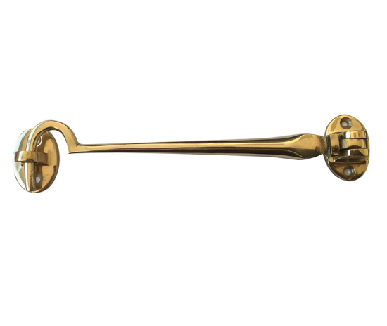 Frelan JV110 Cabin hooks Polished Brass 205mm JV110EPB
