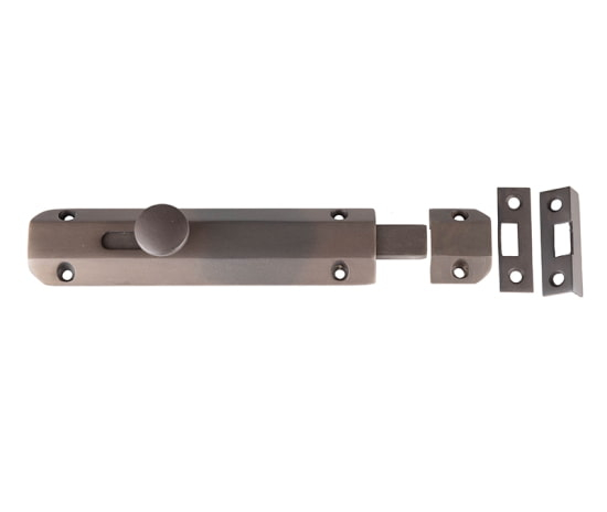 Frelan 150mm Brass Slide Bolt 150mm JV168DB Dark Bronze