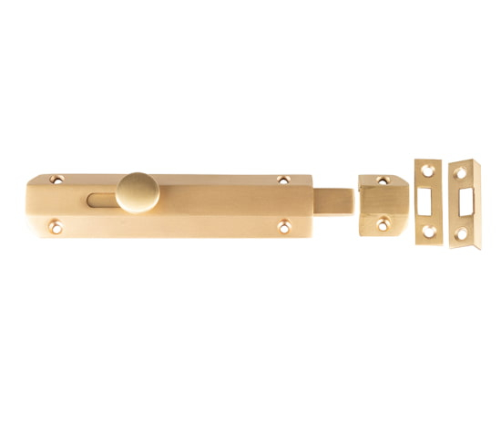 Frelan 150mm Brass Slide Bolt 150mm JV168SB