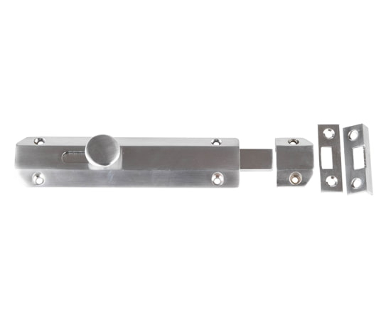 Frelan 150mm Brass Slide Bolt 150mm JV168SN Satin Nickel