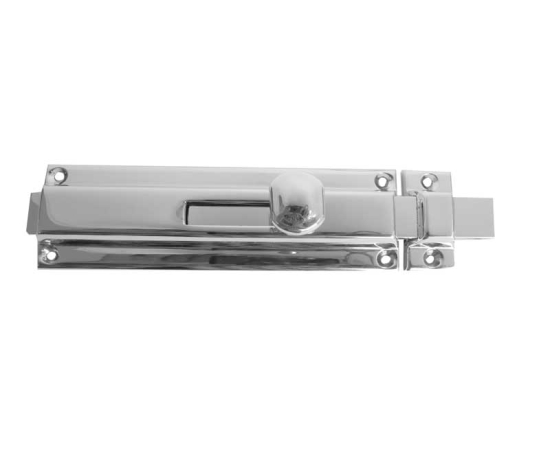 Frelan JV178 Door bolt 150mm JV178PC Polished Chrome