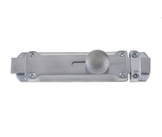 Frelan JV189 Brass door bolt 200mm JV189BSC Satin Chrome