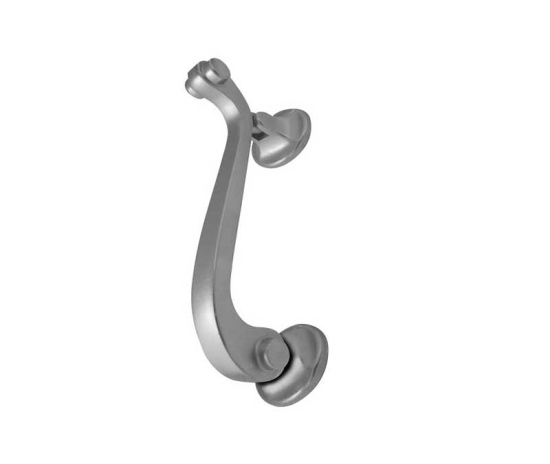 Frelan Scroll Door Knocker 135mm JV1SC Satin Chrome