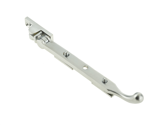 Frelan Bulb End Casement Stay 200mm Satin Chrome JV306ASC