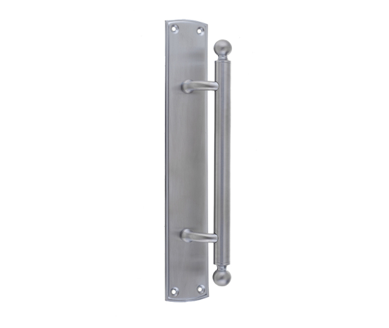 Frelan Blenheim Pull Handle on Plate 310mm JV3697SC Satin Chrome