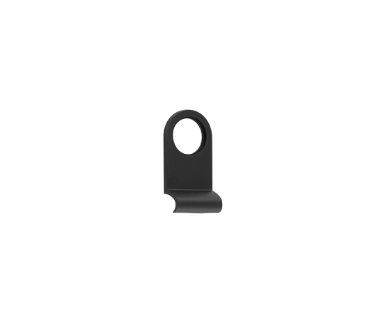 Frelan Plain Cylinder Pull 86mm JV40BL Black