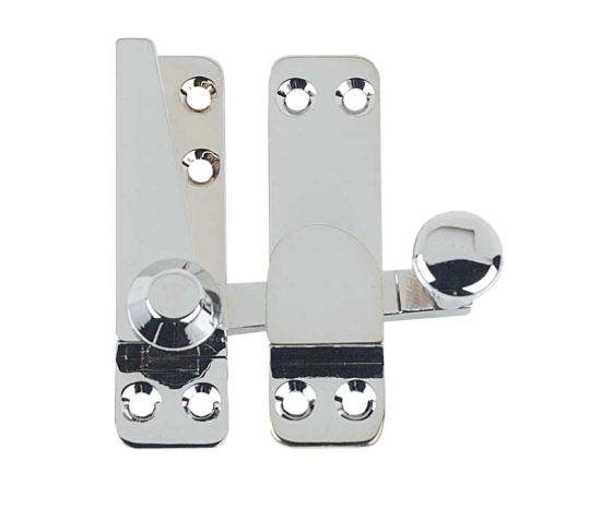 Frelan Heavy Quadrant Sash Fastener Polished Chrome 70mm JV4200PC