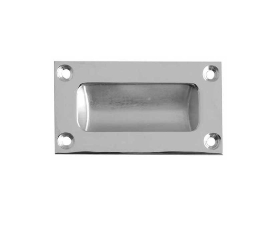 Frelan JV428 Flush pulls Satin Chrome 75mm JV428SC