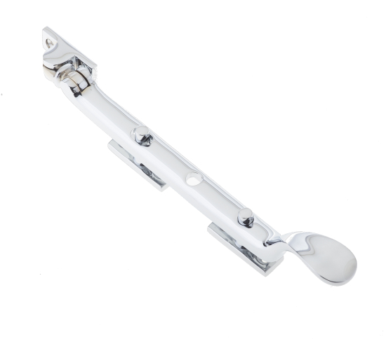 Frelan Victorian Casement Stay 200mm Polished Chrome JV44APC