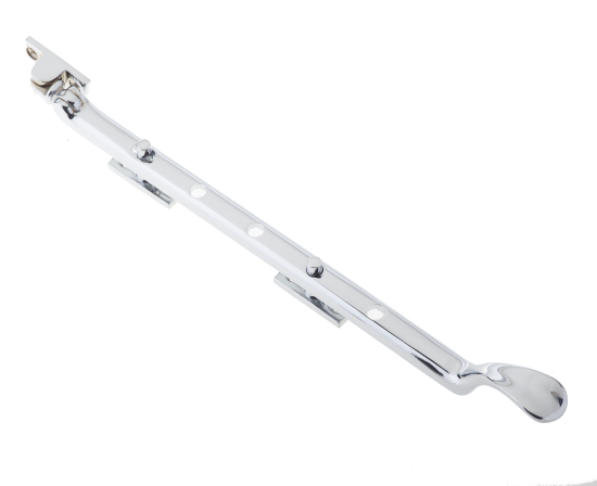 Frelan Victorian Casement Stay 300mm Polished Chrome JV44BPC