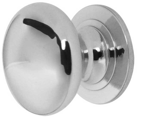 Frelan 25mm PN Cupboard knob JV47APN Polished Nickel