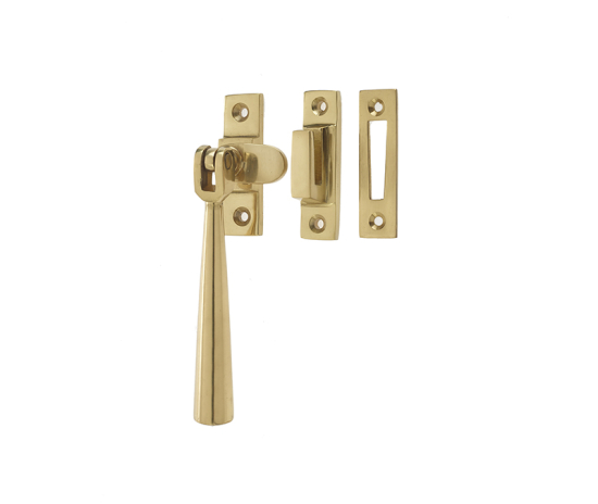 Frelan Julietta Casement Fastener Polished Brass 110mm JV4917PB