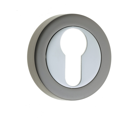 Frelan Euro Profile Escutcheon 50mm JV503EPCBN Polished Chrome