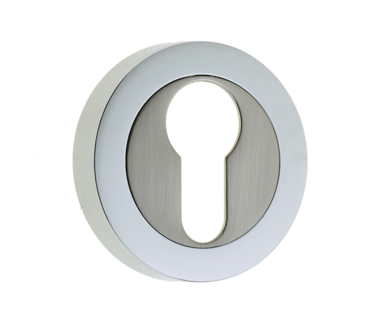 Frelan Euro Profile Escutcheon 50mm JV503EPCSN Polished Chrome