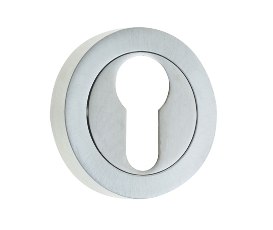 Frelan Euro Profile Escutcheon 50mm JV503ESC Satin Chrome