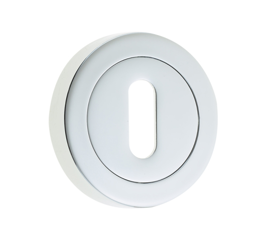 Frelan Standard Keyway Escutcheon 50mm JV503PC Polished Chrome