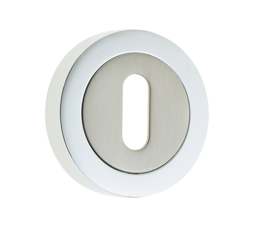 Frelan Standard keyway Escutcheon 50mm JV503PCSN Polished Chrome