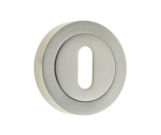 Frelan Standard Keyway Escutcheon 50mm JV503SN Satin Nickel