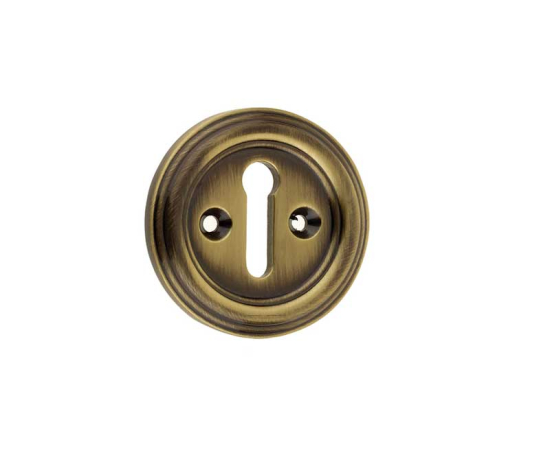 Frelan 42mm Parisian Standard Keyway Escutcheon 42mm JV604AB Antique Brass