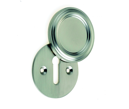 Frelan JV605 Parisian covered escutcheon 42mm JV605SN Satin Nickel