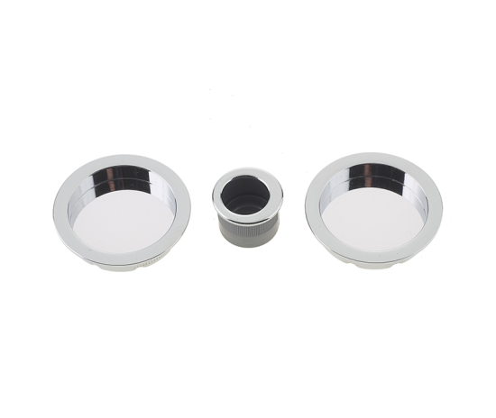 Frelan JV822 Flush pull kit for slding doors JV822PC Polished Chrome