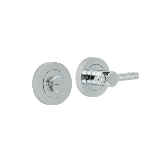 Frelan Bari Knurled Easy Turn & Release Polished Chrome