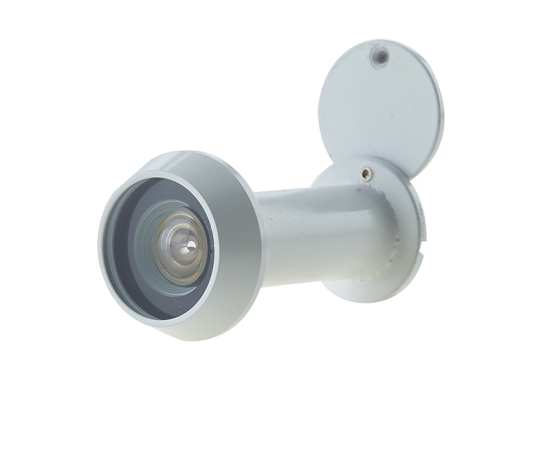 Frelan 35x55mm Door Viewer FD30/60 C/W Intumescent JV944WH White
