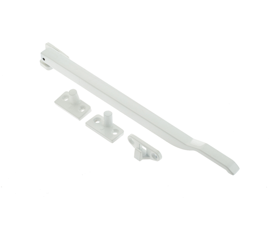 Frelan Modern Non Lockable Casement Stay 257.50mm White JW77WH