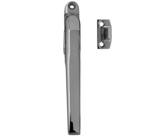 Frelan Modern Non Lockable Casement Fastener Polished Chrome 124mm JW78PC