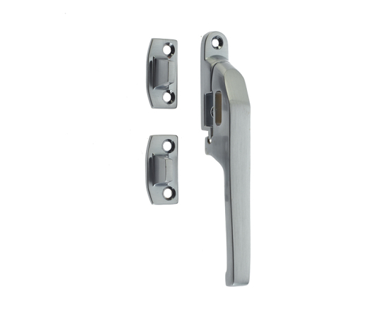 Frelan Modern Non Lockable Casement Fastener Satin Chrome 124mm JW78SC