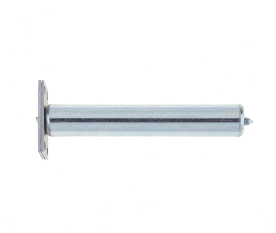 Frelan Concealed Door Closer Rectangular Plates Satin Chrome 140mm JW900SC