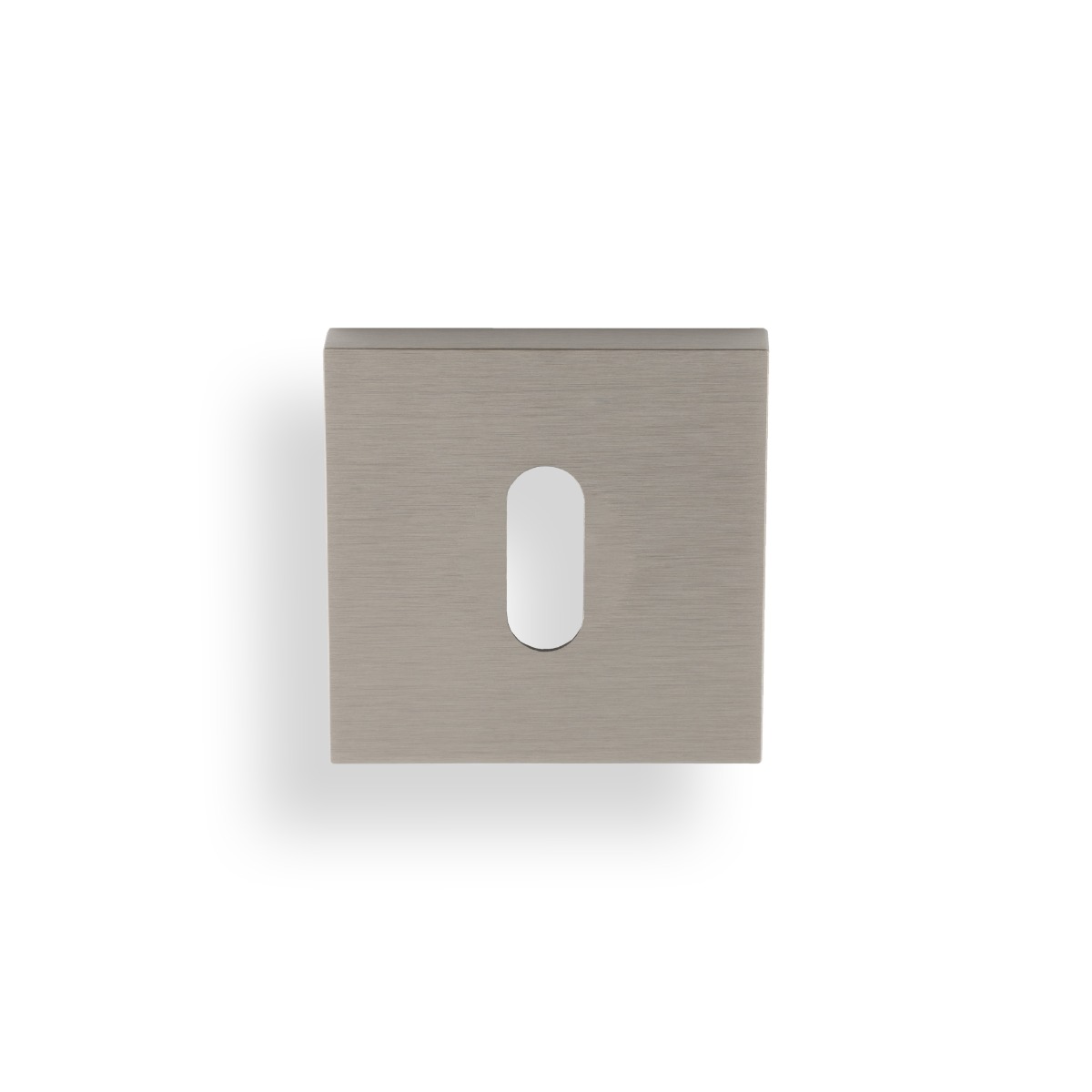 Lock Profile Push-On Square Rose Escutcheon Satin Nickel PVD K1103SQSNPVD Carlisle Brass