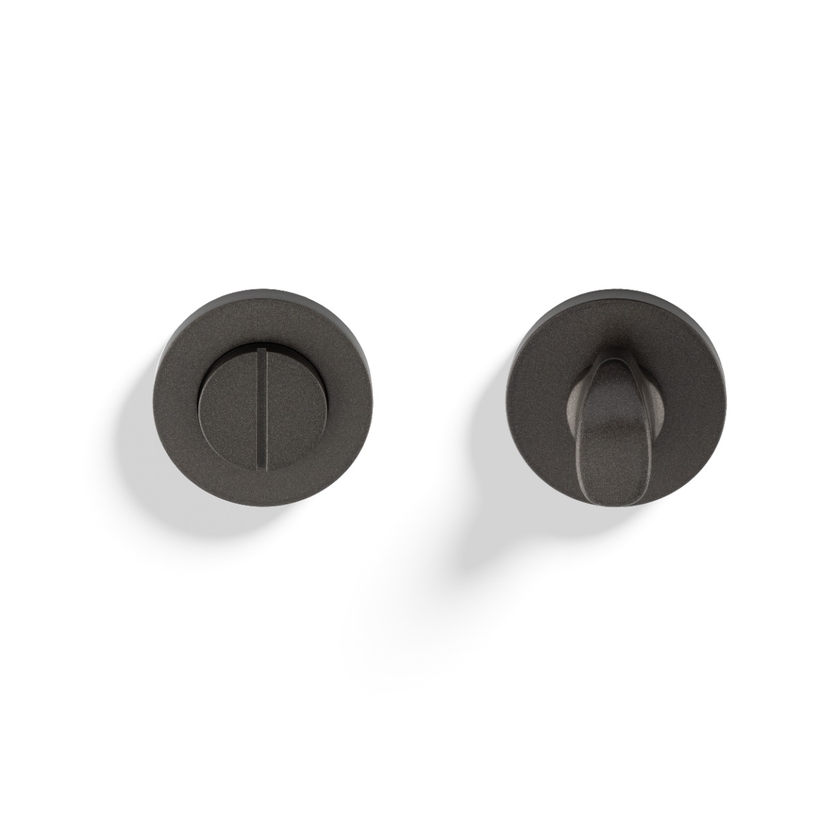 Turn & Release Screw-On Round Rose Anthracite K1104ANT Carlisle Brass