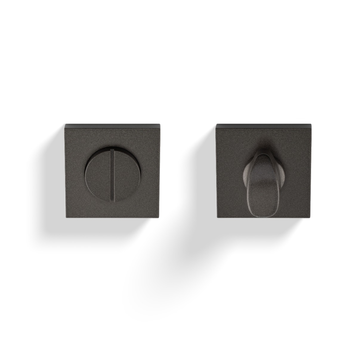 Turn & Release Push-On Square Rose Anthracite K1104SQANT Carlisle Brass
