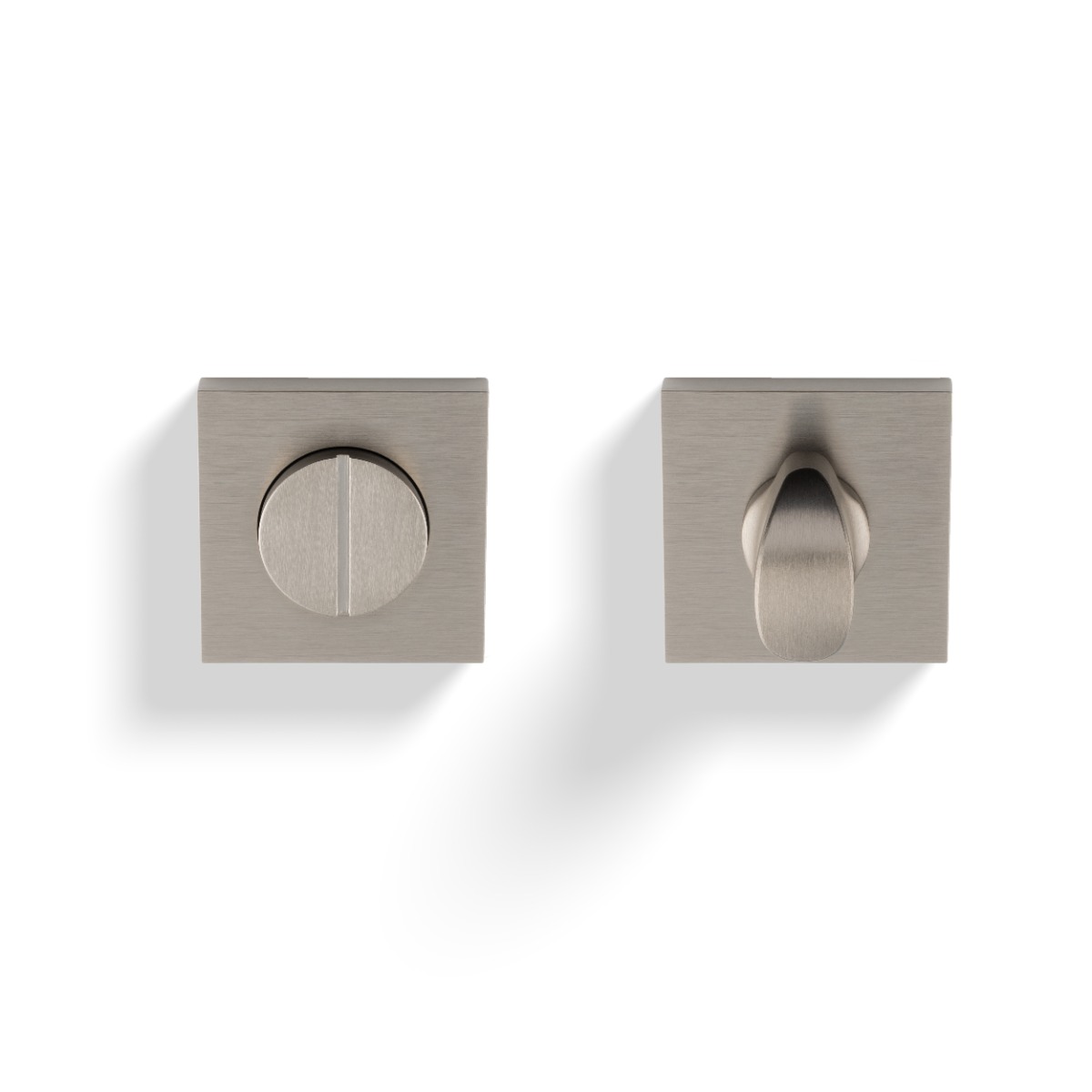 Turn & Release Push-On Square Rose Satin Nickel PVD K1104SQSNPVD Carlisle Brass
