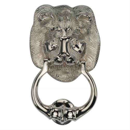 Heritage Brass K1210-PNF Lion Knocker Polished Nickel finish