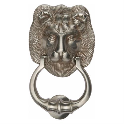 Heritage Brass K1210-SN Lion Knocker Satin Nickel finish