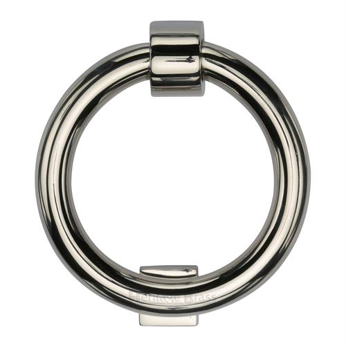 Heritage Brass K1270-PNF Ring Knocker Polished Nickel finish
