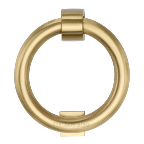 Heritage Brass K1270-SB Ring Knocker Satin Brass finish