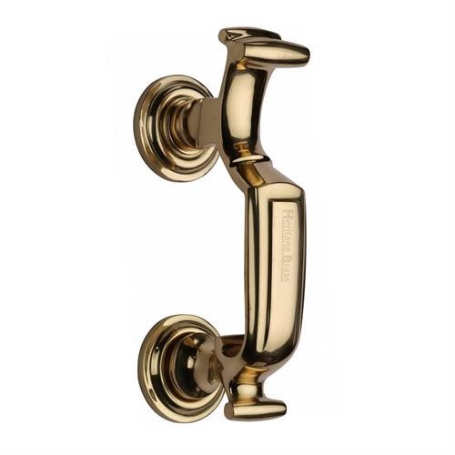 Heritage Brass K1300-PB Doctor Knocker Polished Brass finish