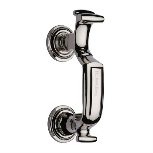 Heritage Brass K1300-PNF Doctor Knocker Polished Nickel finish