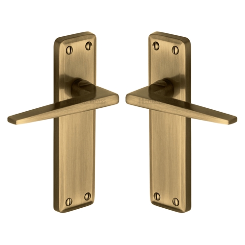 Heritage Brass KEN6810-AT Door Handle Lever Latch Kendal Design Antique finish