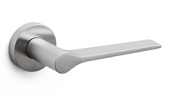 Olivari Lama Door Handle Satin Chrome 47mm Set M107RSB8-CO