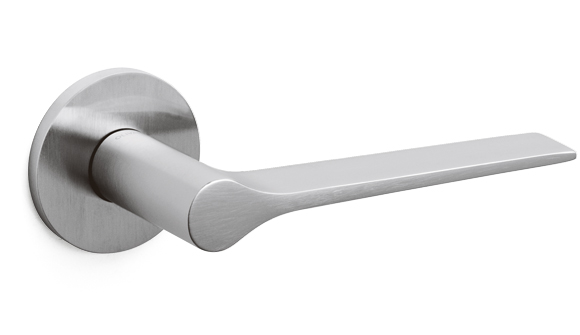 Olivari Lama Door Handle Satin Chrome 51mm Set M106RSB8B-CO
