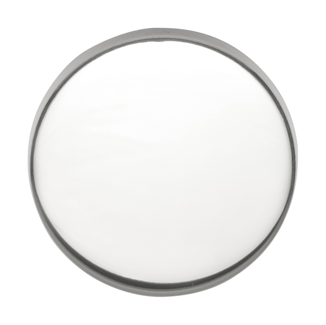 FORMANI BASICS LBB50 blank escutcheon 6mm polished stainless steel