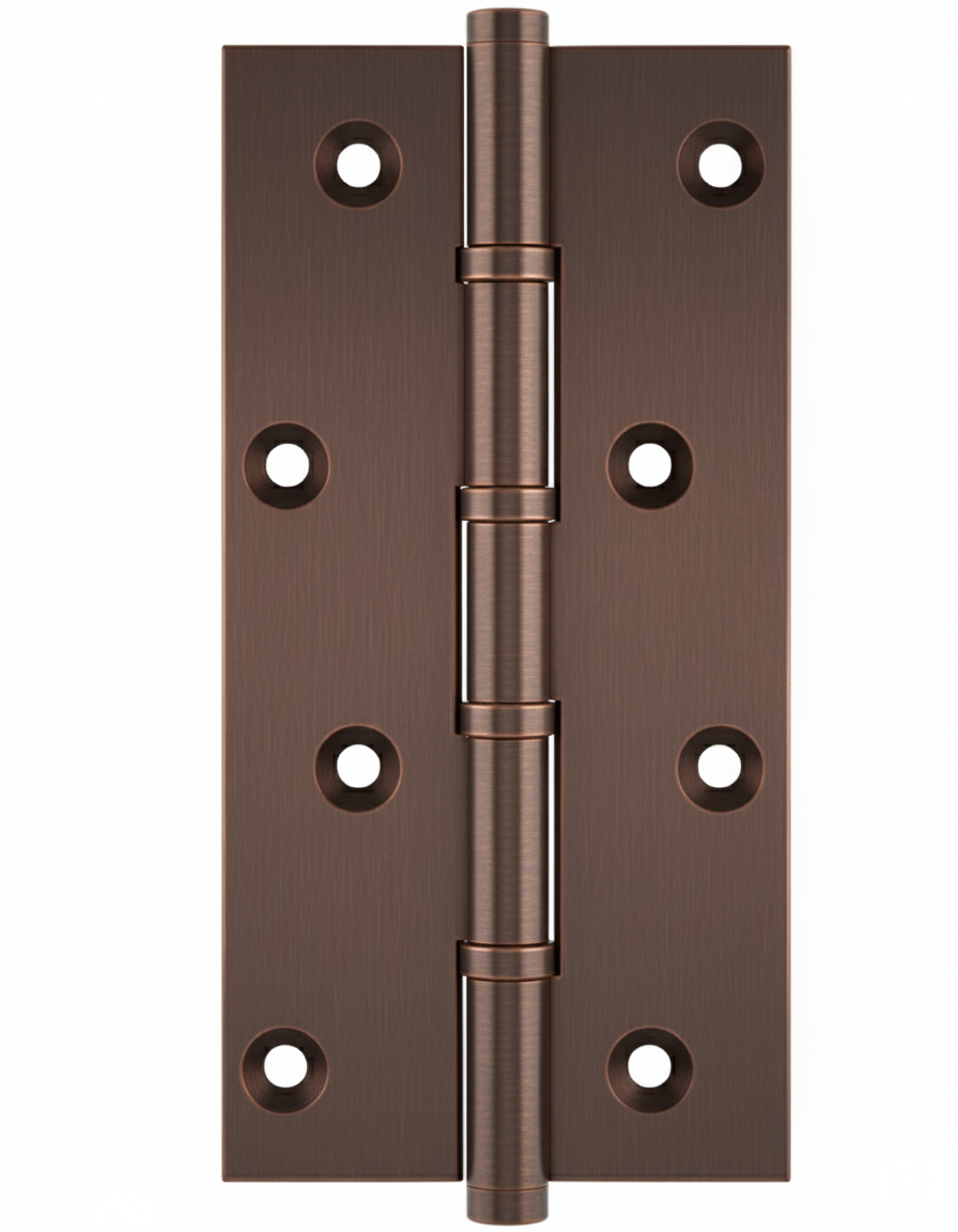 Simonswerk 1580 Ball Race Brass Butt Hinges 152.4mm x 75mm c/w Screws Copper Bronze