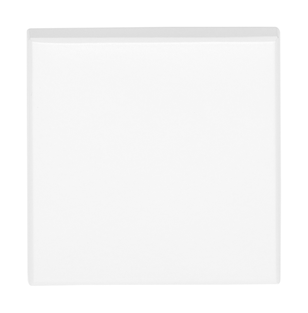 FORMANI SQUARE LSQB50 blank escutcheon white